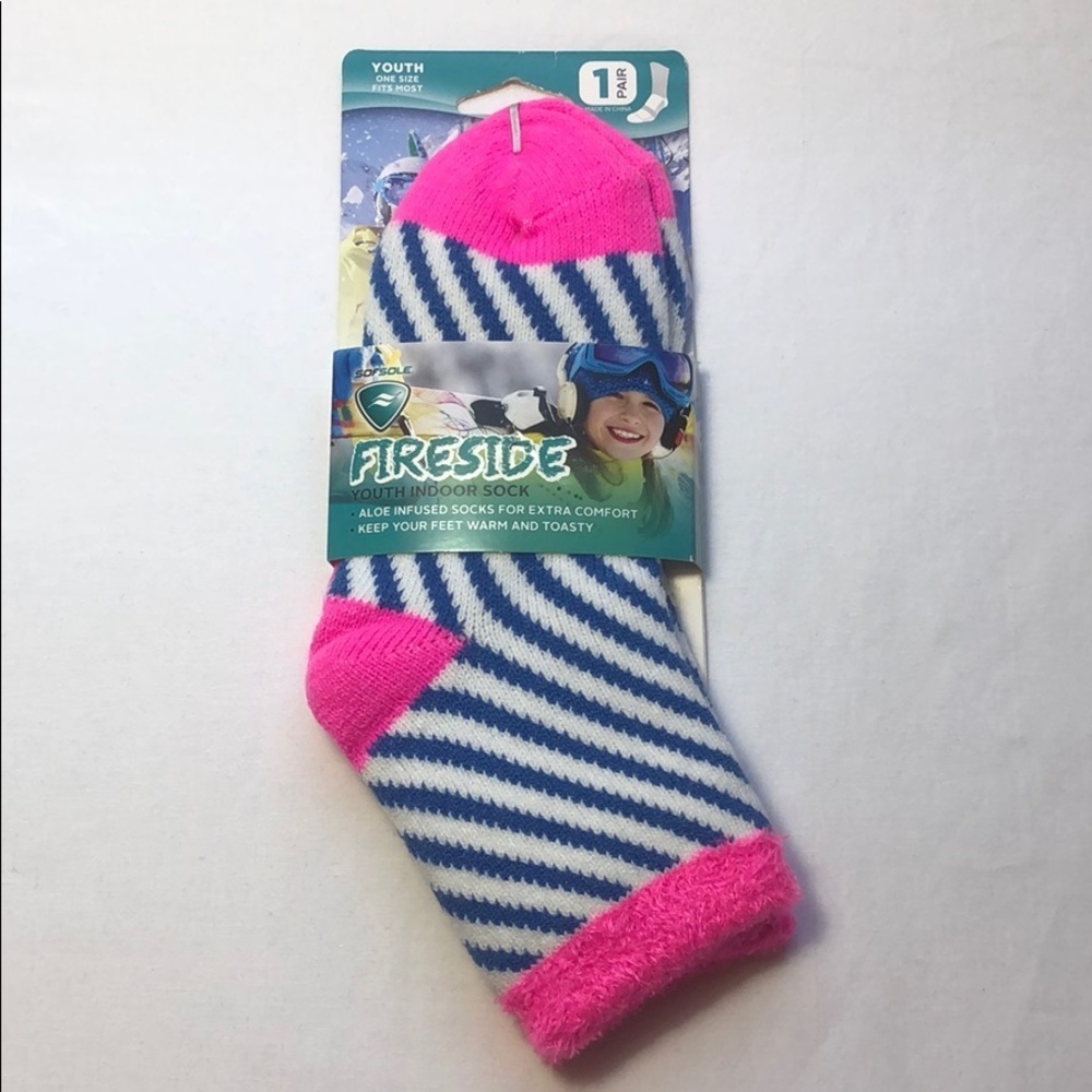 New Sof Sole Youth Fireside Indoor Lodge Socks